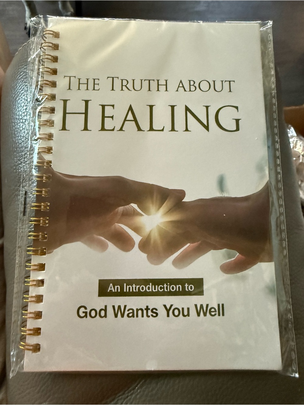 The Truth About Healing Spiral Journal - White & Brown Cover